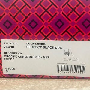 Tory Burch Brooke Ankle Bootie-Suede